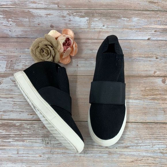 Material Girl Shoes Materialgirl Quila Sock Wedge Sneakers 1m Poshmark